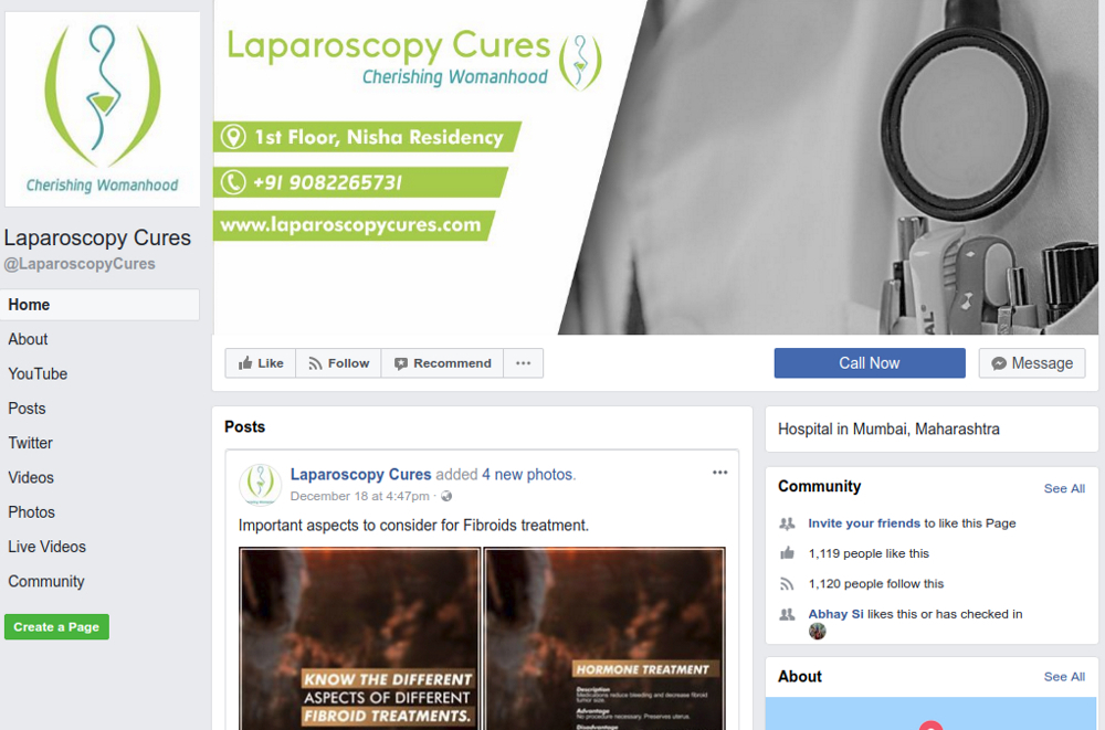 Laparoscopy Cures